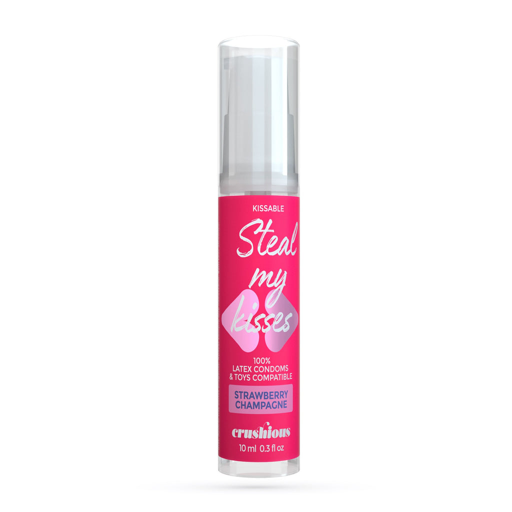 Lubrifiant Steal My Kisses, căpșuni și șampanie – 10 ml
