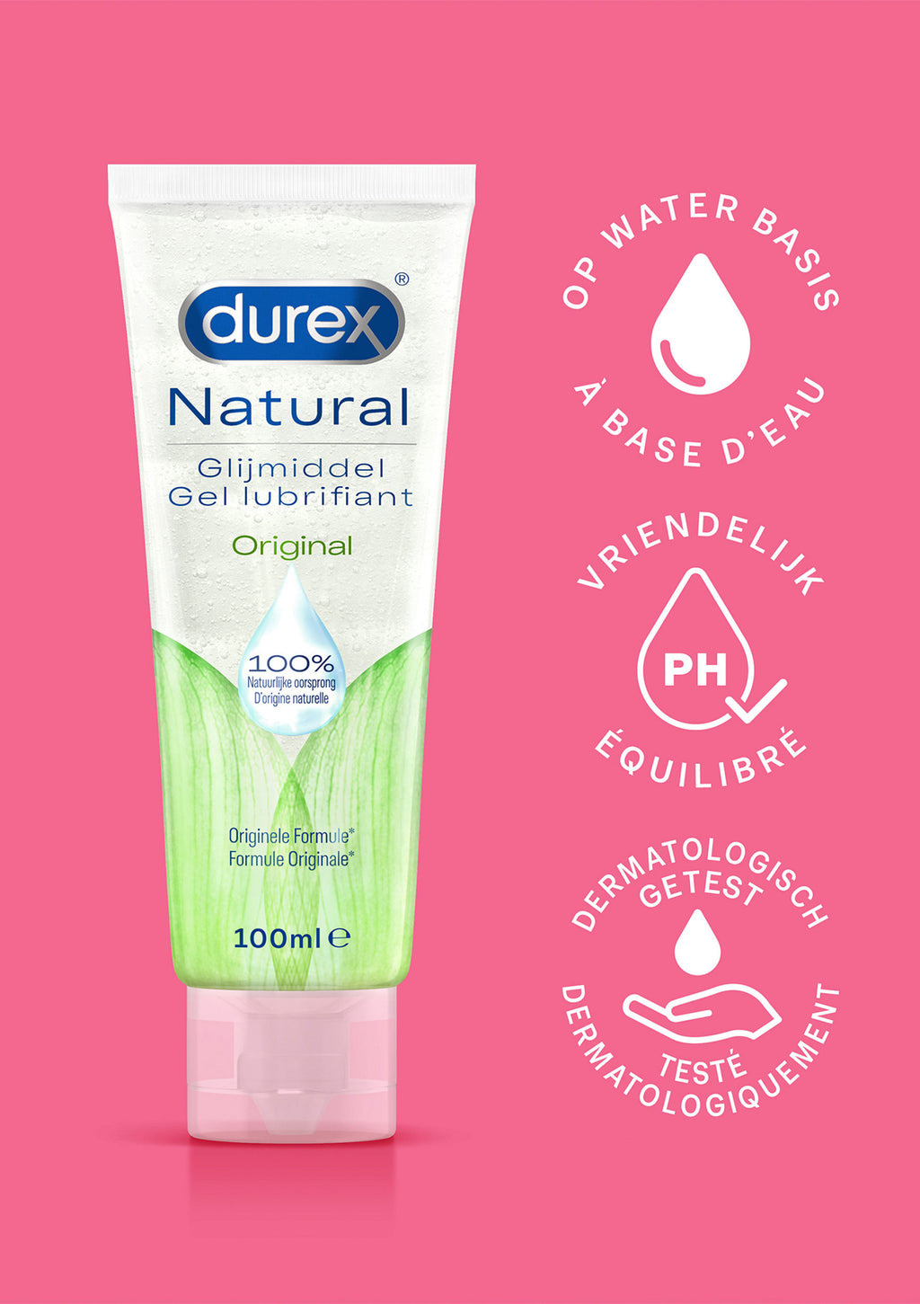 Lubrifiant Durex Natural – 100 ml