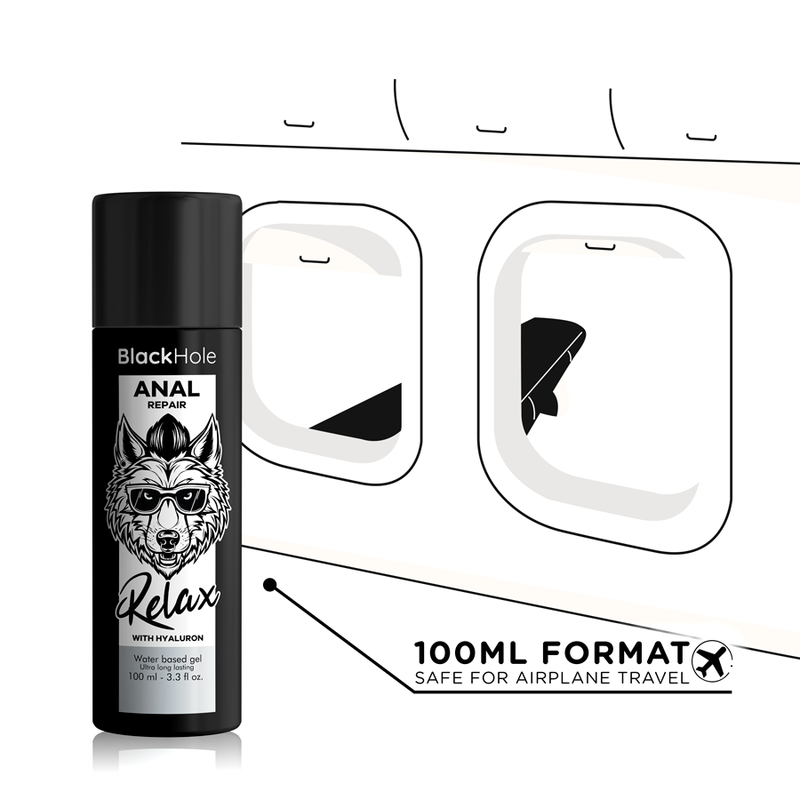 Gel Anal Repair BlackHole cu Acid Hialuronic - 100 ml [evk:67585168343430]