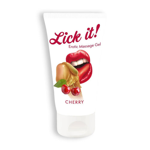 Gel de Masaj Comestibil Lick It! - Cirese [evk:67584985039238]