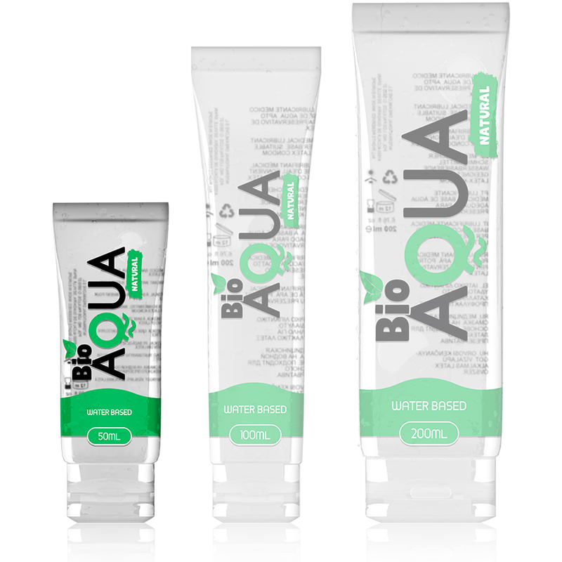 Lubrifiant Bio Aqua Natural pe bază de apă – 50 ml