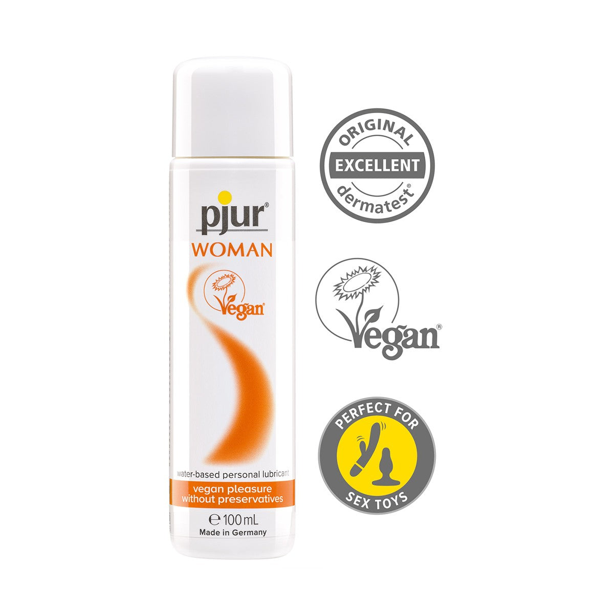 Lubrifiant pjur Woman Vegan - 100 ml [evk:67585114866054]
