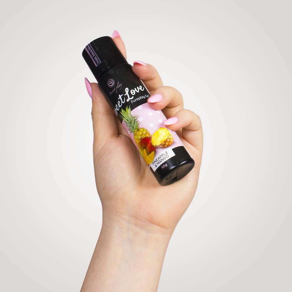 Gel de masaj Secret Play Sweet Love, ananas și mango – 55 g