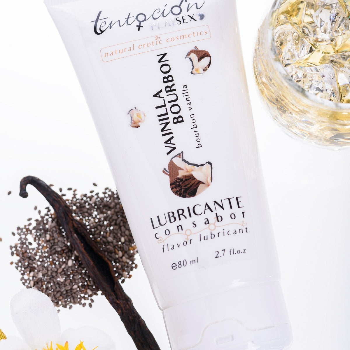 Lubrifiant Aromat Tentacion Playsex - Vanilie Bourbon [evk:67585132659078]