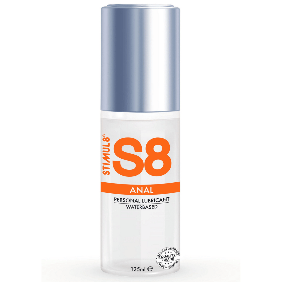 Lubrifiant S8 Anal pe Baza de Apa - 125 ml [evk:67585077739910]