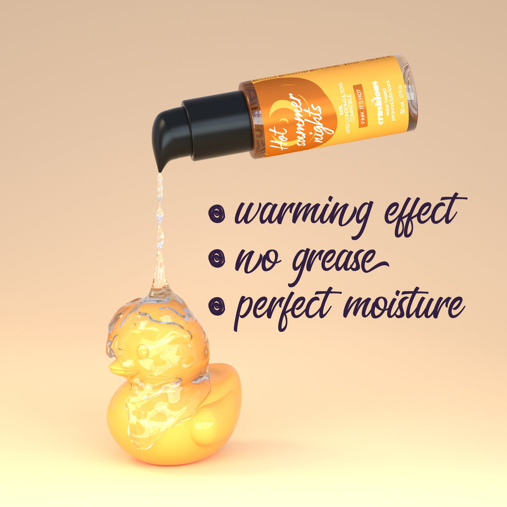 Lubrifiant Crushious Hot Summer Nights pe bază de apă – 50 ml