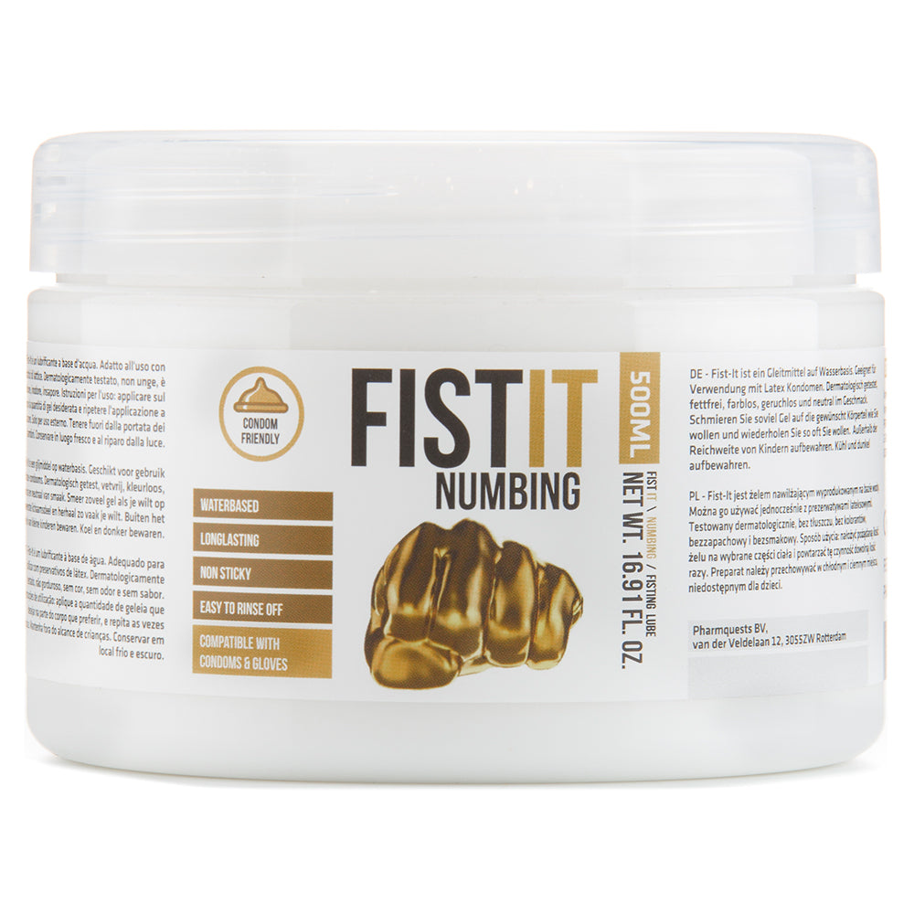 Lubrifiant Fist It Numbing pe bază de apă – 500 ml