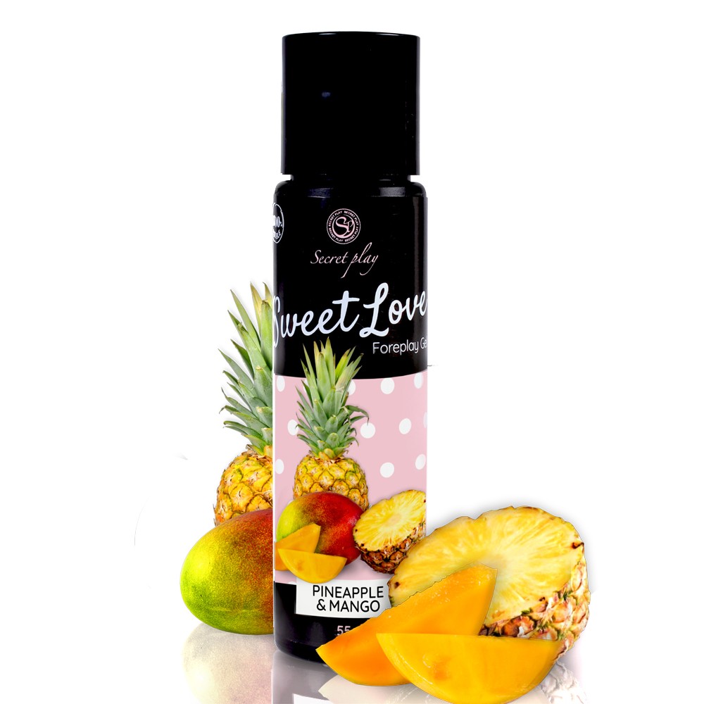 Gel de masaj Secret Play Sweet Love, ananas și mango – 55 g