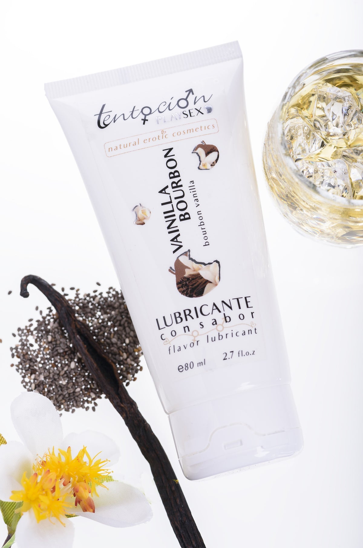 Lubrifiant Aromat Tentacion Playsex - Vanilie Bourbon [evk:67585132659078]