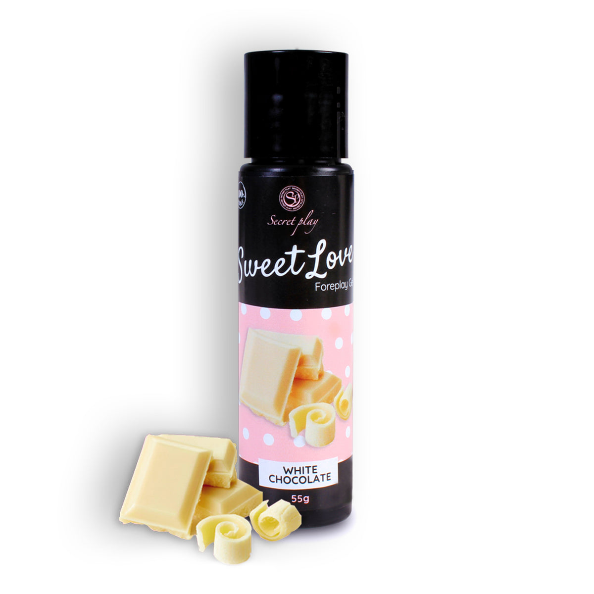 Gel de masaj Sweet Love, ciocolată albă – 55 g