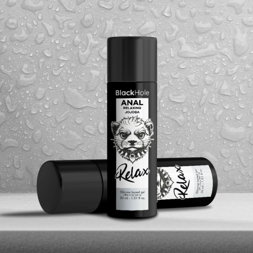 Lubrifiant anal BlackHole cu jojoba, pe bază de silicon – 30 ml