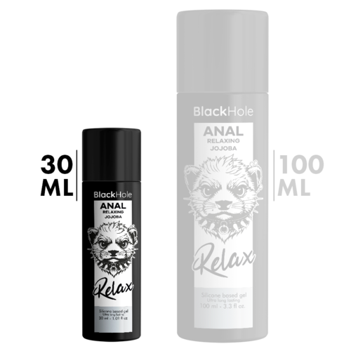 Lubrifiant anal BlackHole cu jojoba, pe bază de silicon – 30 ml