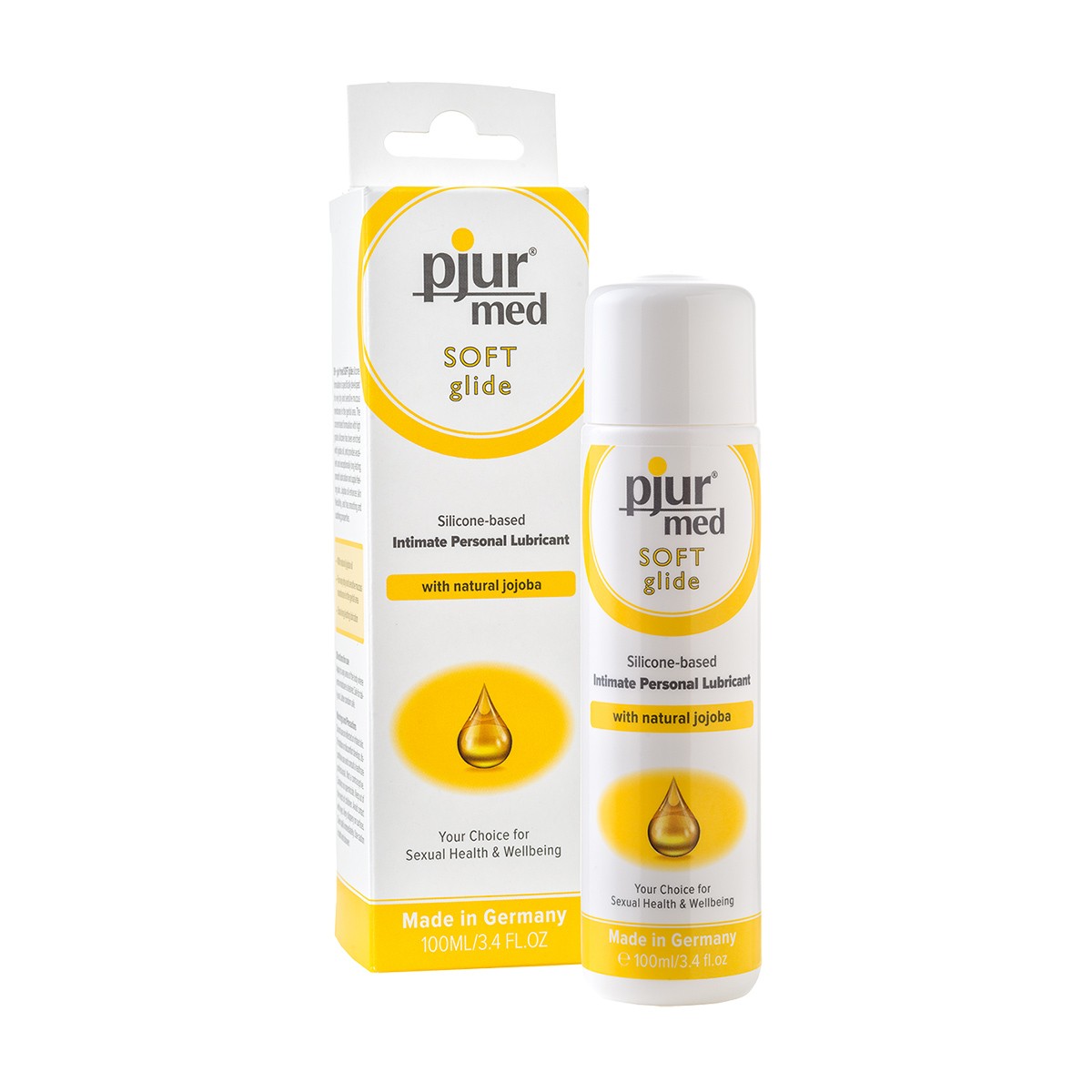 Lubrifiant pjur Med Soft Glide cu jojoba – 100 ml