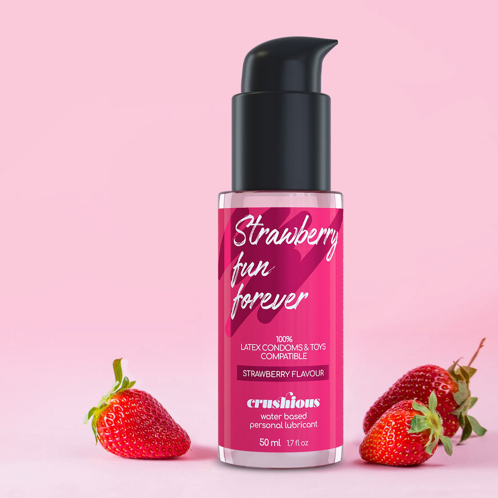 Lubrifiant Crushious Strawberry pe bază de apă – 50 ml