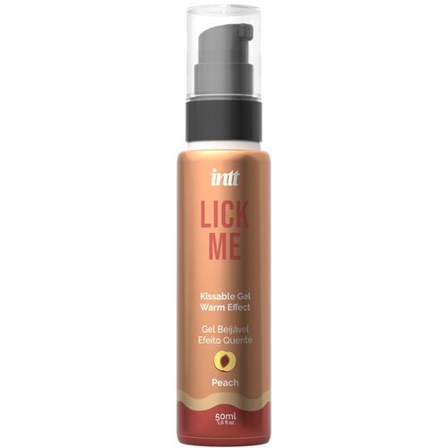 Gel INTT Lick Me, aromă de piersică – 50 ml