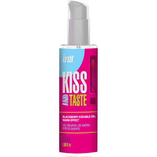 Gel INTT Kiss and Taste, aromă de mure – 55 ml