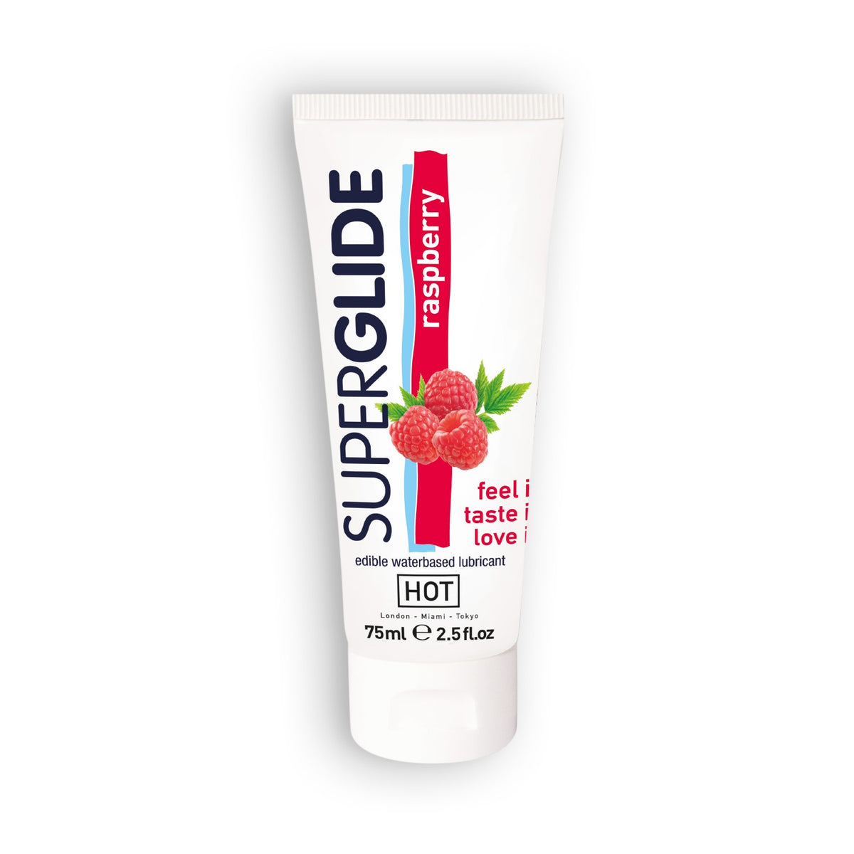 Lubrifiant Comestibil HOT Superglide - Zmeura [evk:67584982778246]