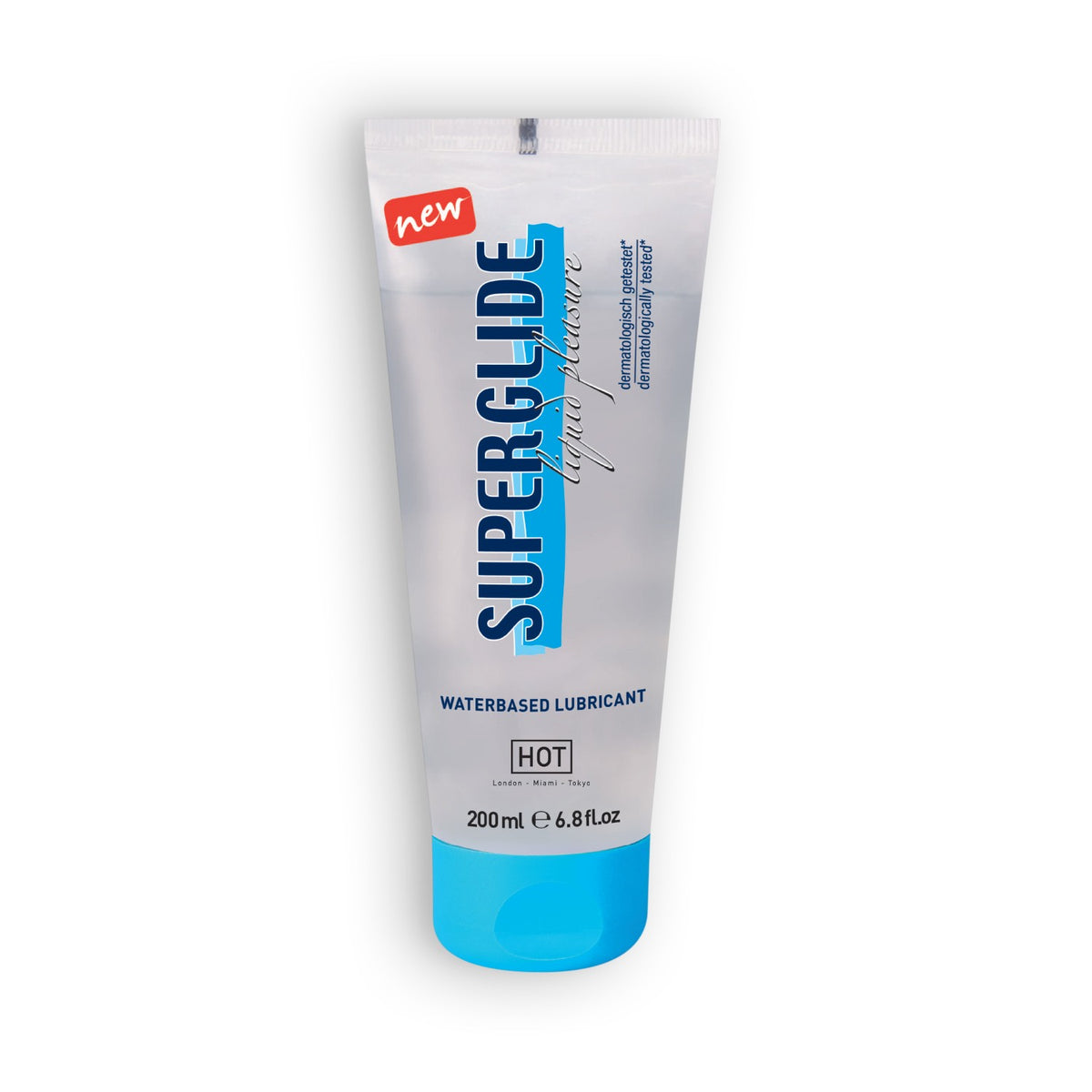 Lubrifiant HOT Superglide Waterbased - 200 ml [evk:67585132429702]